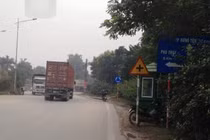 Hàng nghìn xe “xuyên” đường liên tỉnh Hà Nội - Hưng Yên né trạm thu phí