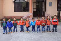 Vẻ hồn nhiên của 10 bé bị bán sang Trung Quốc được giải cứu