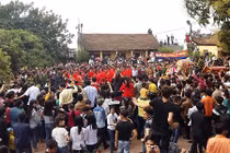 Toàn cảnh lễ hội chém lợn làng Ném Thượng