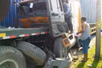 Tài xế container ngủ gật, tai nạn liên hoàn trên quốc lộ 5