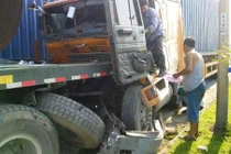 Tài xế container ngủ gật, tai nạn liên hoàn trên quốc lộ 5