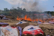 Cảnh hỏa thiêu kho thịt đông lạnh 40 năm của Trung Quốc