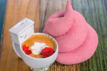 Tận mục quán cà phê toilet đồ ăn kinh dị nhưng quá ngon