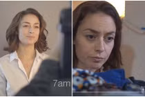 Sửng sốt xem khuôn mặt già đi 5 tuổi trong một ngày