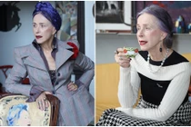 Ngắm cụ bà 74 tuổi mặc đẹp đến gái trẻ phải thèm