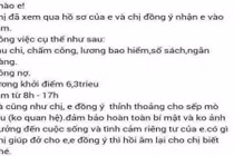 Choáng váng doanh nghiệp tuyển dụng kèm gạ tình trắng trợn