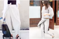 Mốt quần vạt quấn đổ bộ thời trang hè 2015