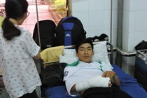 Bắt khẩn cấp đối tượng chém lìa tay cảnh sát đang làm nhiệm vụ