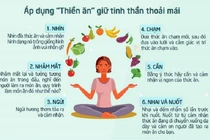 Áp dụng “thiền ăn” giữ tinh thần thoải mái trong mùa dịch COVID-19