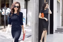 Thảm họa váy bó sát rạt: Đẹp đâu chưa thấy, chỉ thấy kém sang