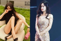 Dương Mịch ngày càng hở bạo, khoe vòng một đến mặc quần ngắn cũn