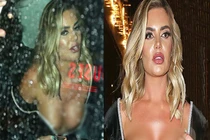 Sao truyền hình xém rơi vòng một nặng trĩu với áo xẻ “mở toang“