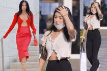 Mỹ nhân diện áo “mặc như không”, nuột nà không kém sao thế giới