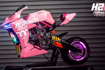 Dân chơi độ xe phân khối lớn thành bộ case gaming PC siêu khủng