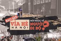 Bao giờ vỉa hè Hà Nội mới thuộc về người đi bộ?