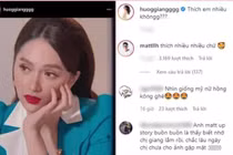 Hương Giang và Matt Liu ngày càng ngọt ngào 