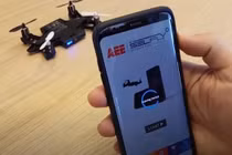 Độc đáo ốp lưng điện thoại bay như drone, giật điện kẻ xấu