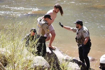 Thanh niên “quan hệ với ngựa” vượt ngục nhưng không thành công