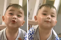 Ảnh bé trai cháy nắng vì đeo khẩu trang gây sốt CĐM chỉ là... cú lừa