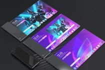 Lộ hình ảnh smartphone màn hình cuộn LG thiết kế vượt thời đại