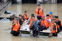Trung Quốc dùng nhiều ứng dụng công nghệ tối tân chống lũ lụt 