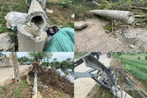 Điện lực TT-Huế lên tiếng việc 200 cột điện gãy, đổ dù 'đạt tiêu chuẩn'