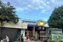 Nổ lốp ô tô khiến 2 người tử vong ở Ninh Bình