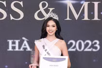 VĐV bóng chuyền đăng quang Hoa hậu Hà Nội xinh đẹp thế nào?