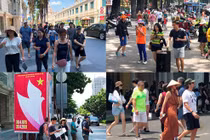 Khách quốc tế chung niềm vui ngày kỷ niệm Giải phóng miền Nam