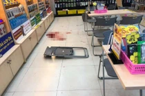 Ngáo đá lao vào tiệm điện thoại đâm gục khách hàng