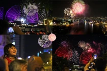 Điều ước thiêng liêng của bé gái trong đêm pháo hoa ở TP HCM