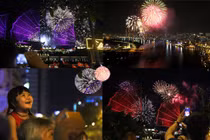 Điều ước thiêng liêng của bé gái trong đêm pháo hoa ở TP HCM