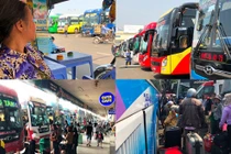 Hình ảnh phục vụ Tết cuối cùng tại bến xe lớn nhất miền Nam