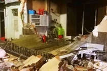 Bà Rịa-Vũng Tàu: Nổ lớn, nhà đổ sập khiến 1 người tử vong