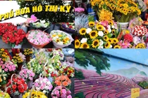 Chiêm ngưỡng phố chuyên kinh doanh hoa đầu tiên ở TP HCM