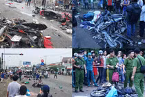 Container tông nhiều xe máy ở Long An: Chuyến trở về khủng khiếp sau kỳ nghỉ