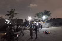 2 bé trai bị điện giật chết thảm: Đơn vị thi công kéo dây điện không an toàn