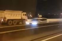 Xử nghiêm xe ben chạy ngược chiều trên cao tốc TPHCM-Long Thành-Dầu Giây