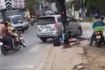 Xác minh đoạn clip ô tô “điên cuồng” chạy trốn CSGT