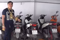 Biển xe máy ngũ quý và đa số vàng Phúc XO đeo là giả