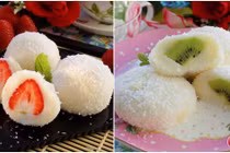 Video Cách làm bánh mochi trái cây siêu xinh siêu ngon