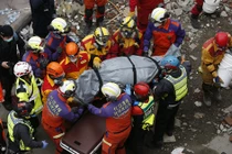 Động đất Đài Loan: Cặp đôi đến chết vẫn còn ôm nhau