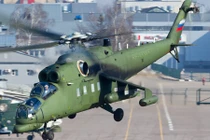 Ảnh nét căng trực thăng Mi-35MS tuyệt mật của Nga