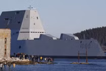 Cận cảnh siêu hạm DDG-1000 Mỹ hùng dũng tiến ra biển