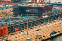 Thêm bằng chứng tàu sân bay Type 001A của Trung Quốc