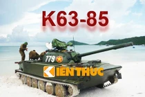Infographic: Khám phá xe tăng K63-85 TQ cho VN