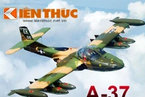 Infographic: Sức mạnh cường kích A-37 Việt Nam từng dùng
