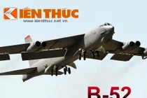 Infographic: Pháo đài bay B-52 trong Chiến tranh Việt Nam