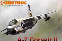 Infographic: Máy bay cường kích A-7 trong Chiến tranh Việt Nam