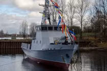 Cận cảnh tàu quét mìn mới Nga đóng cho đối tác